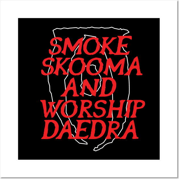 Worship Daedra Wall Art by LordNeckbeard